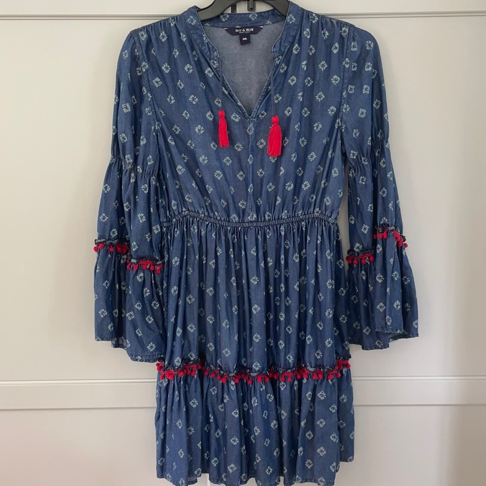 Blu & Blue (New York) Bohemian Style Dress